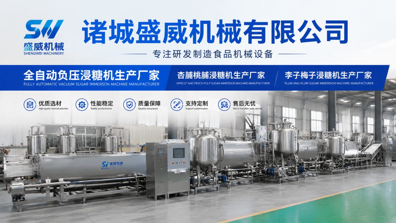 长春为果脯加工提供负压浸糖方案